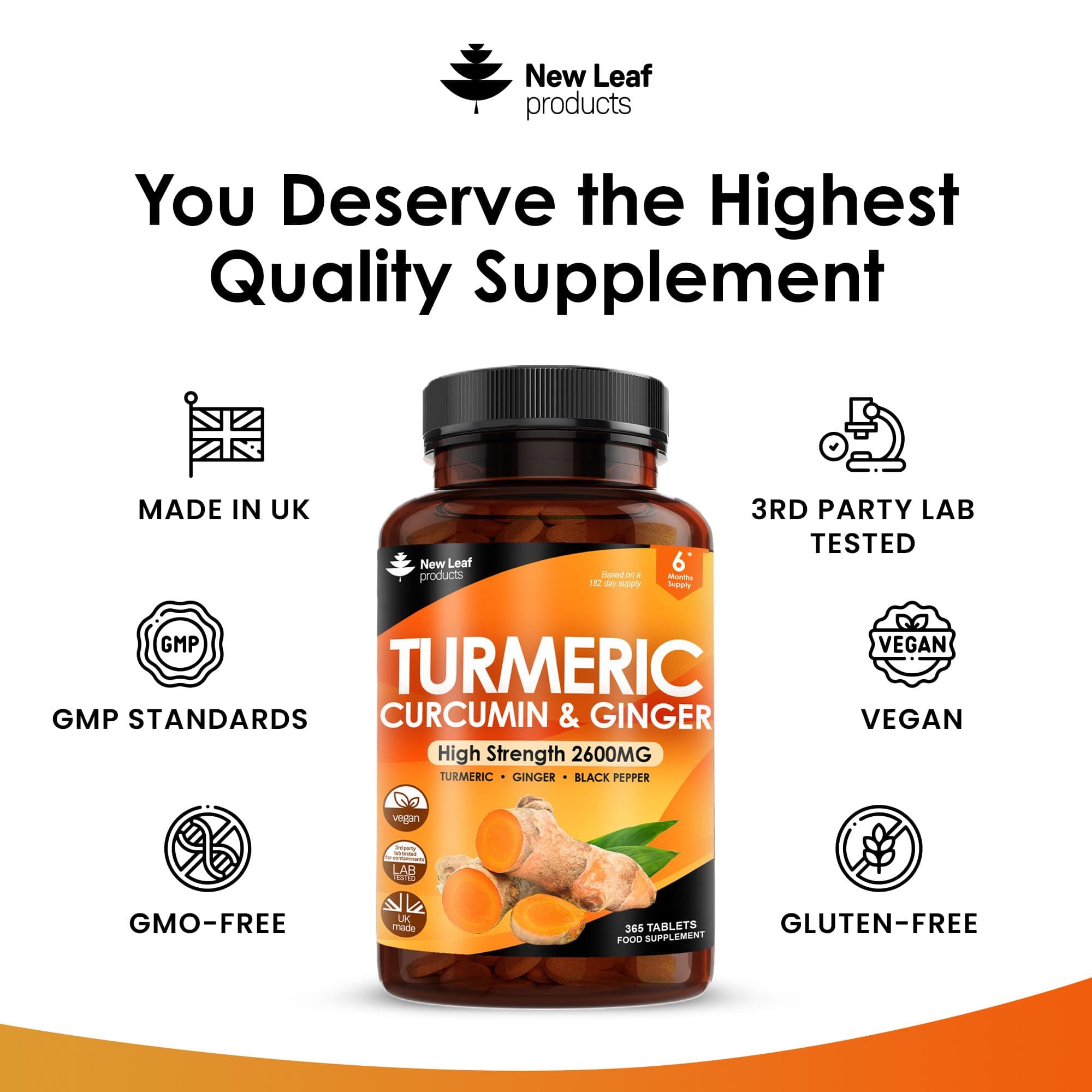 Amazon.com: Turmeric Tablets - High Strength Extract with Black ...