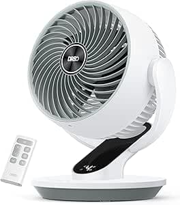 Amazon.com: Dreo Oscillating Fan for Bedroom, 13 Inch Quiet Table Fans ...