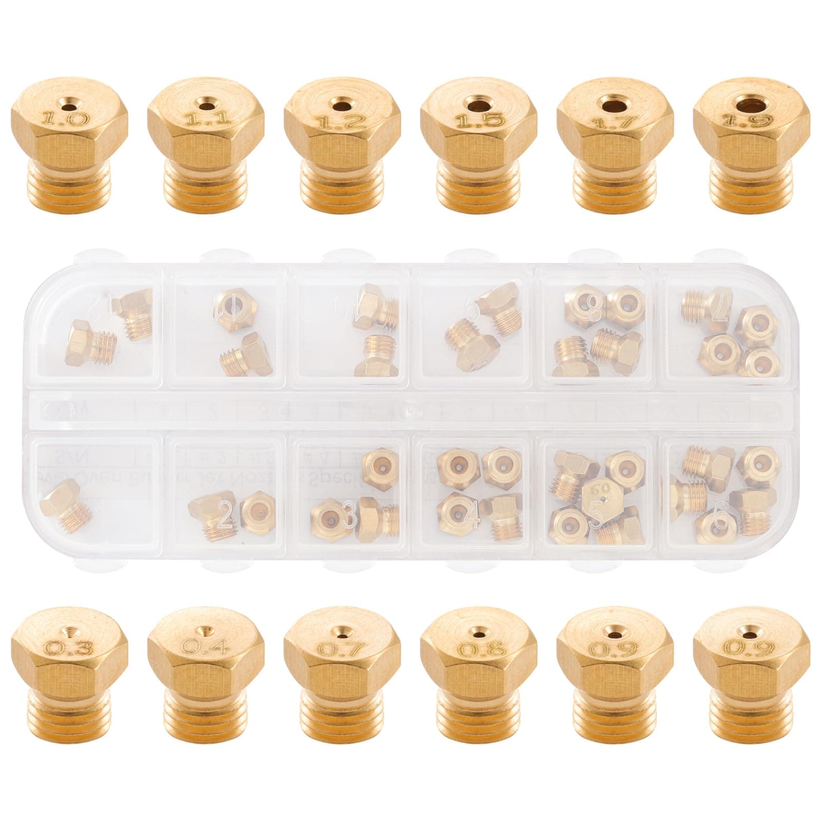 Amazon.com: Range Stove Oven Orifice Conversion Kit, Natural Gas to ...