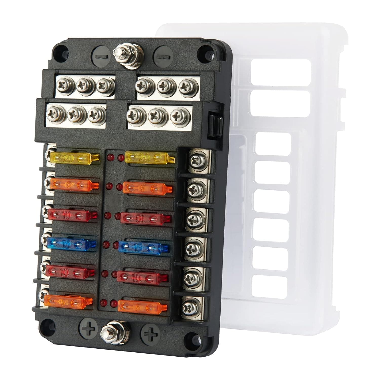 Marine Fuse Block Blue Sea 5023 ST Blade Battery Terminal Mount Fuse