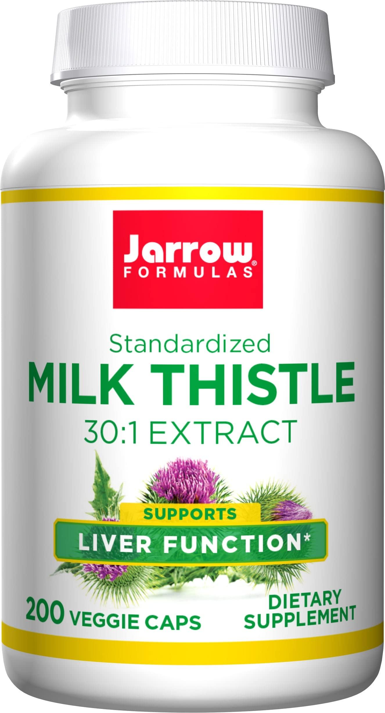 Jarrow Formulas Milk Thistle 150 mg 200 Veggie Caps