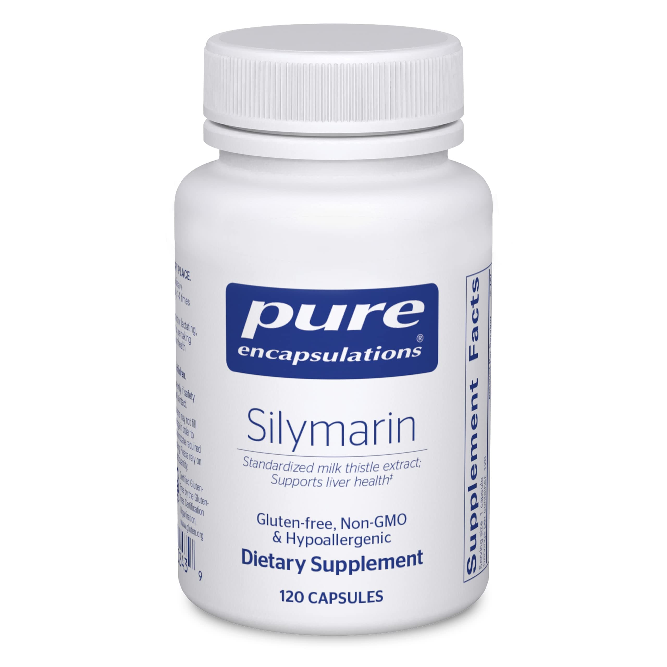 Amazon.com: Pure Encapsulations Silymarin - 250 mg Milk Thistle ...