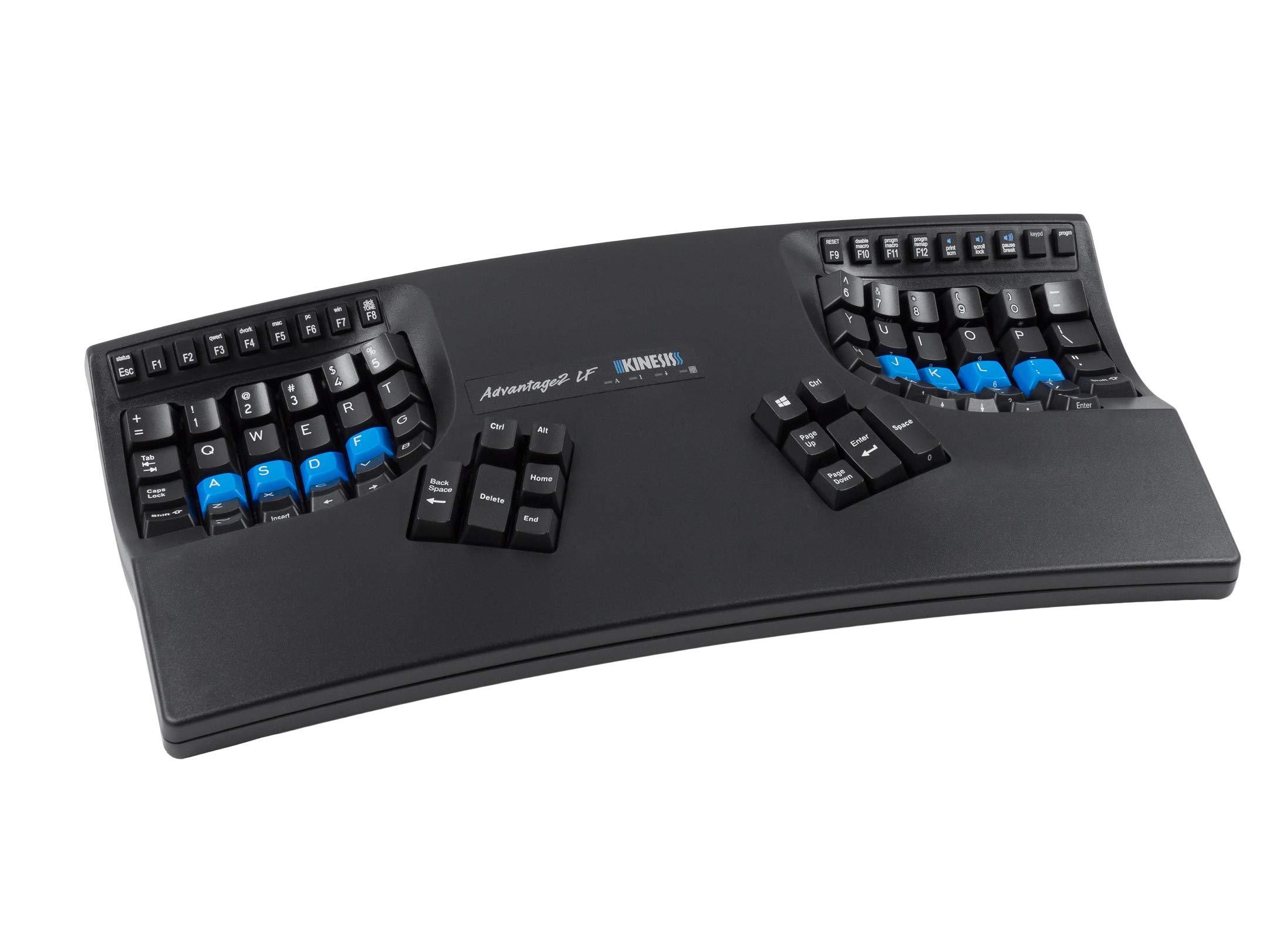 Buy Kinesis Advantage2 Quiet LF Ergonomic Keyboard (KB600LFQ) Online at ...