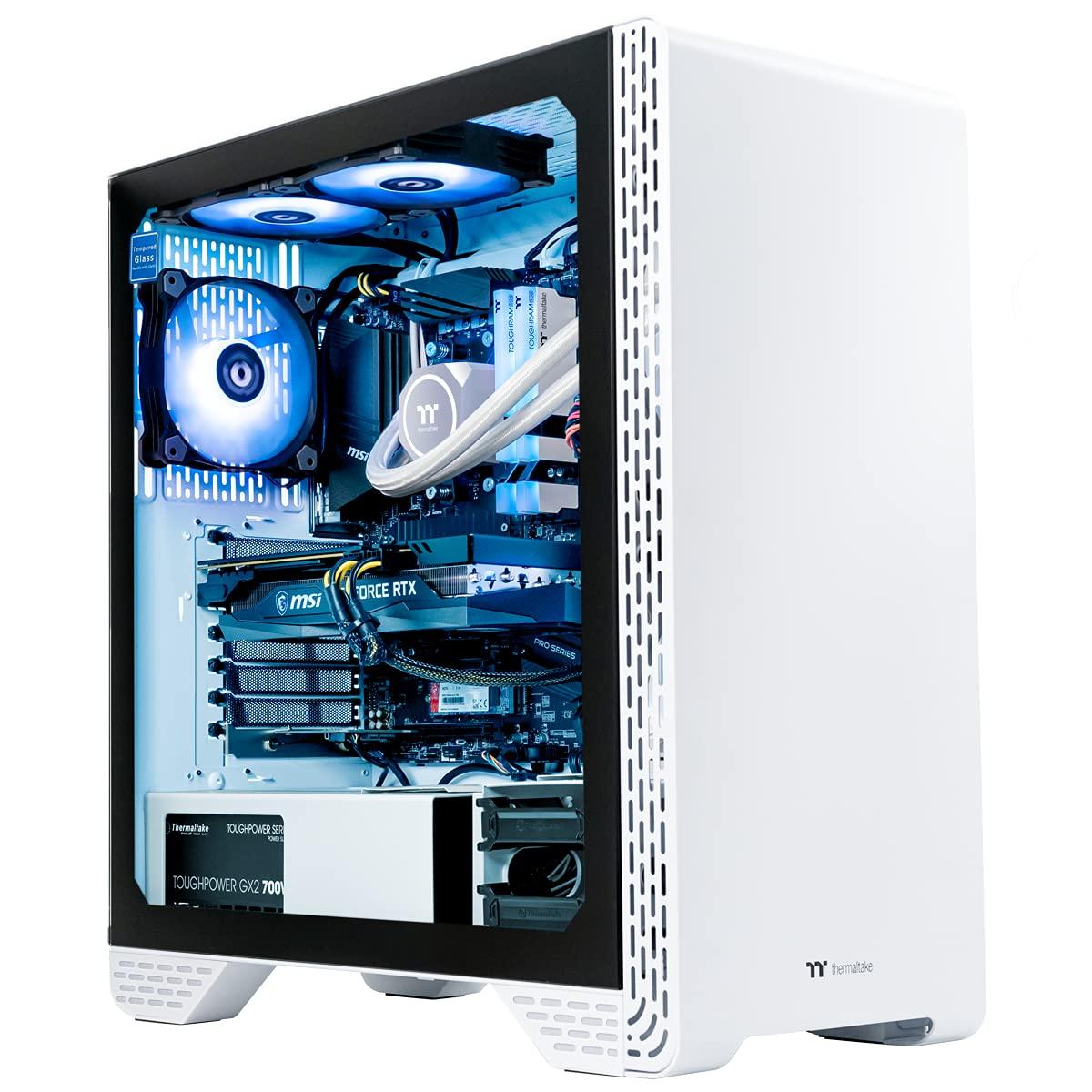 Buy Thermaltake Glacier 360 Liquid-Cooled PC (AMD Ryzen 5 5600X, RTX ...