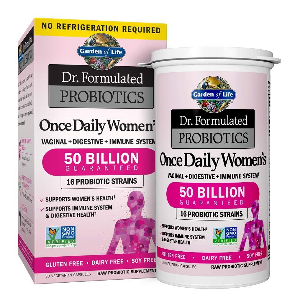 Buy Garden of Life Once Daily Dr. Formulated Probiotics for Women 50 ...