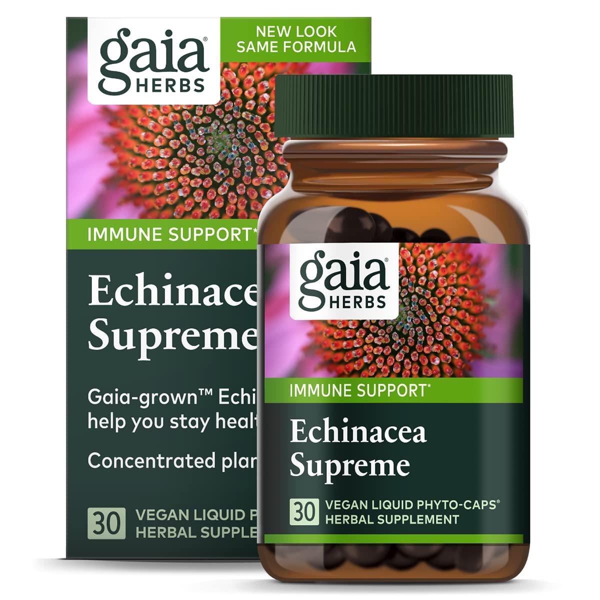 Gaia Herbs Echinacea Pallida Supreme Supplement