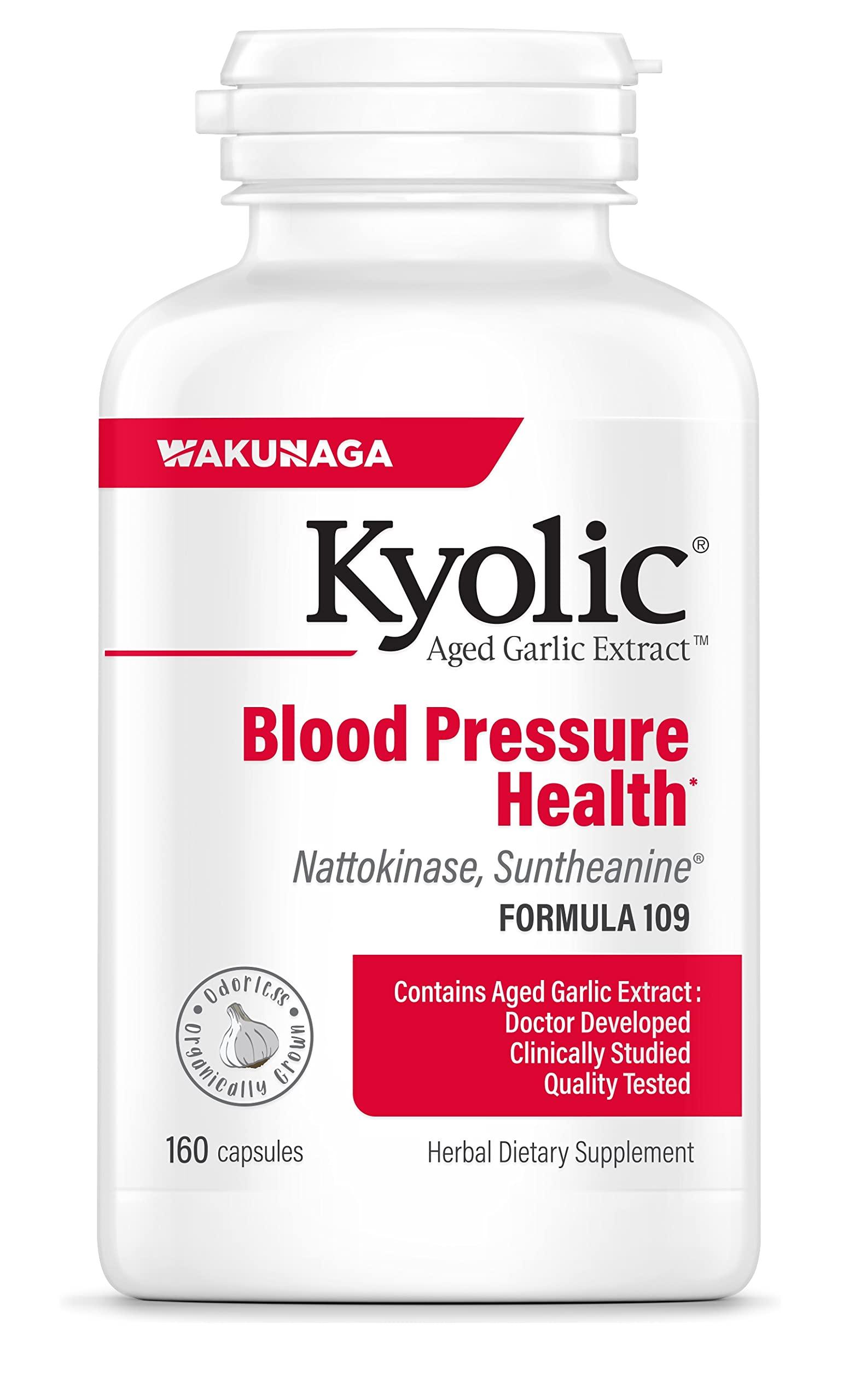 Kyolic Aged Garlic Extract Blood Pressure Health Formula 109