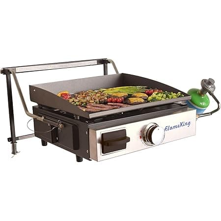 Amazon.com: Flame King YSNHT600 2 Burner Built-In RV Cooktop Stove ...