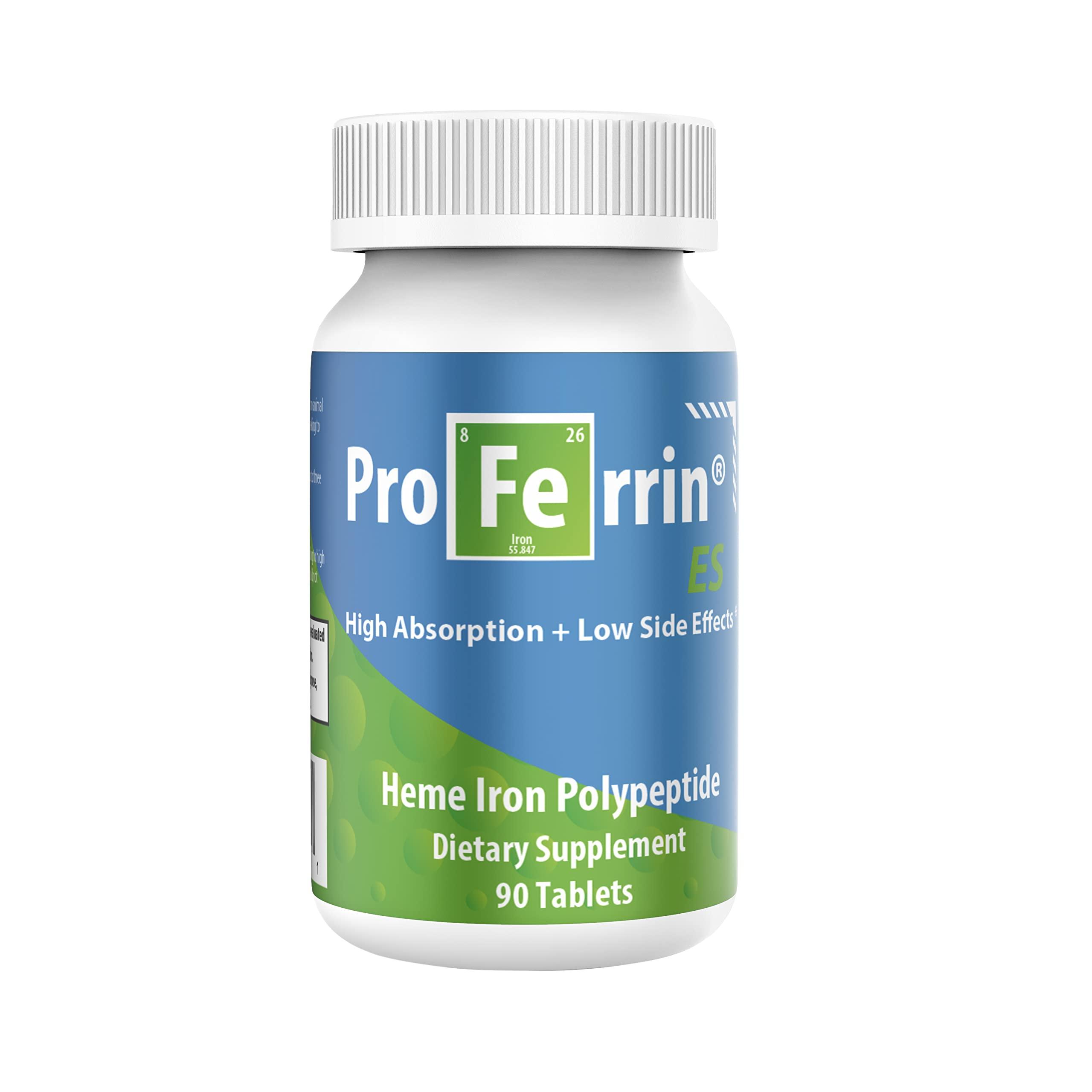 Proferrin ES Heme Iron Polypeptide 60 Capsules