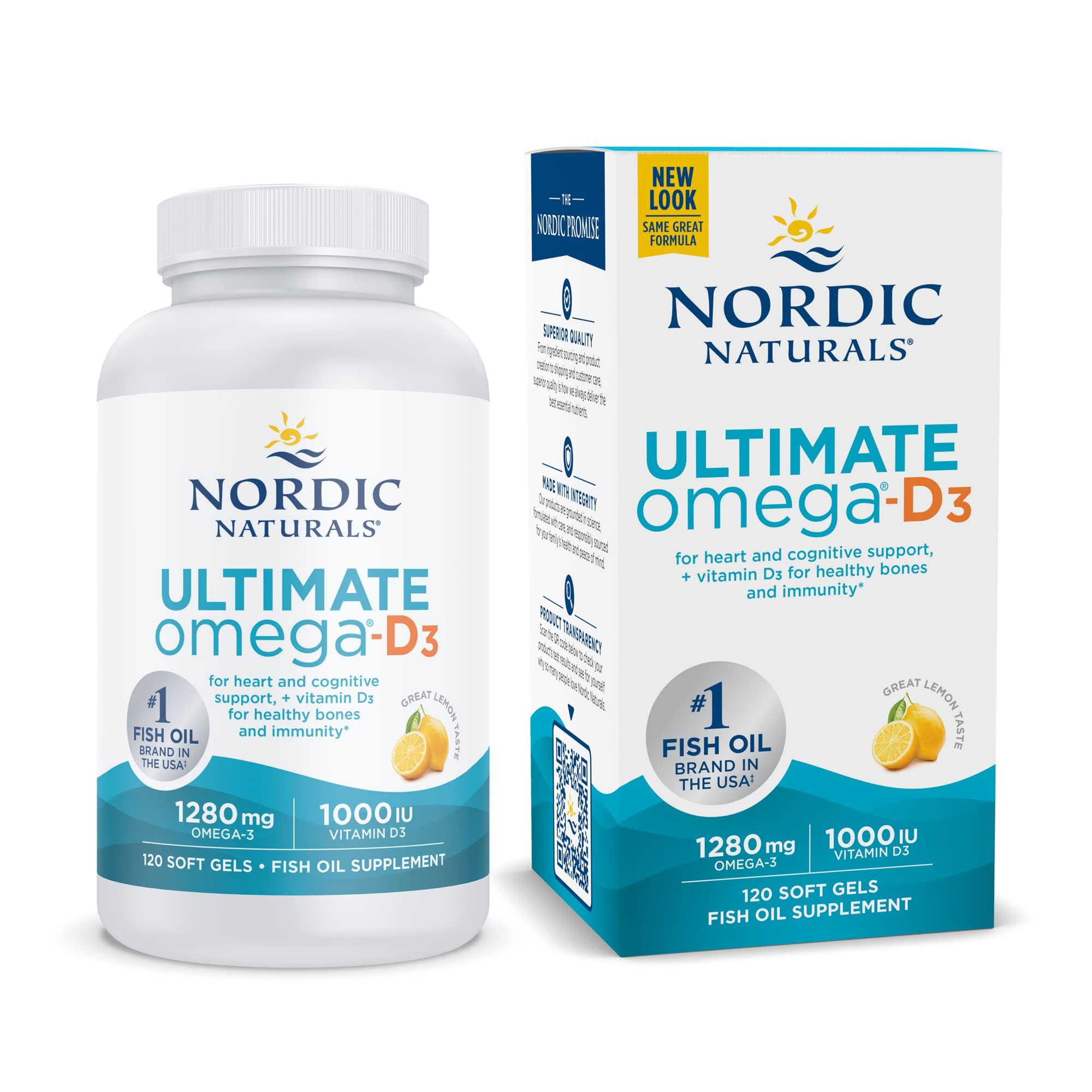 Nordic Naturals Ultimate Omega-D3 Supplement