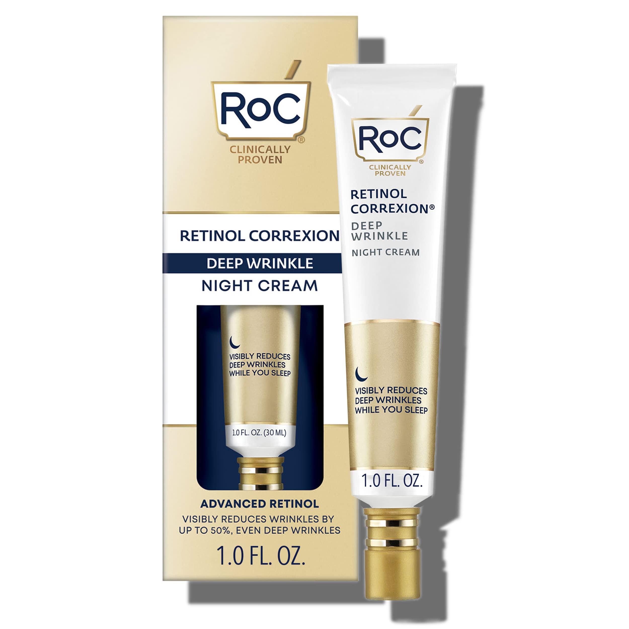 RoC Retinol Correxion Deep Wrinkle Night Cream: Skincare