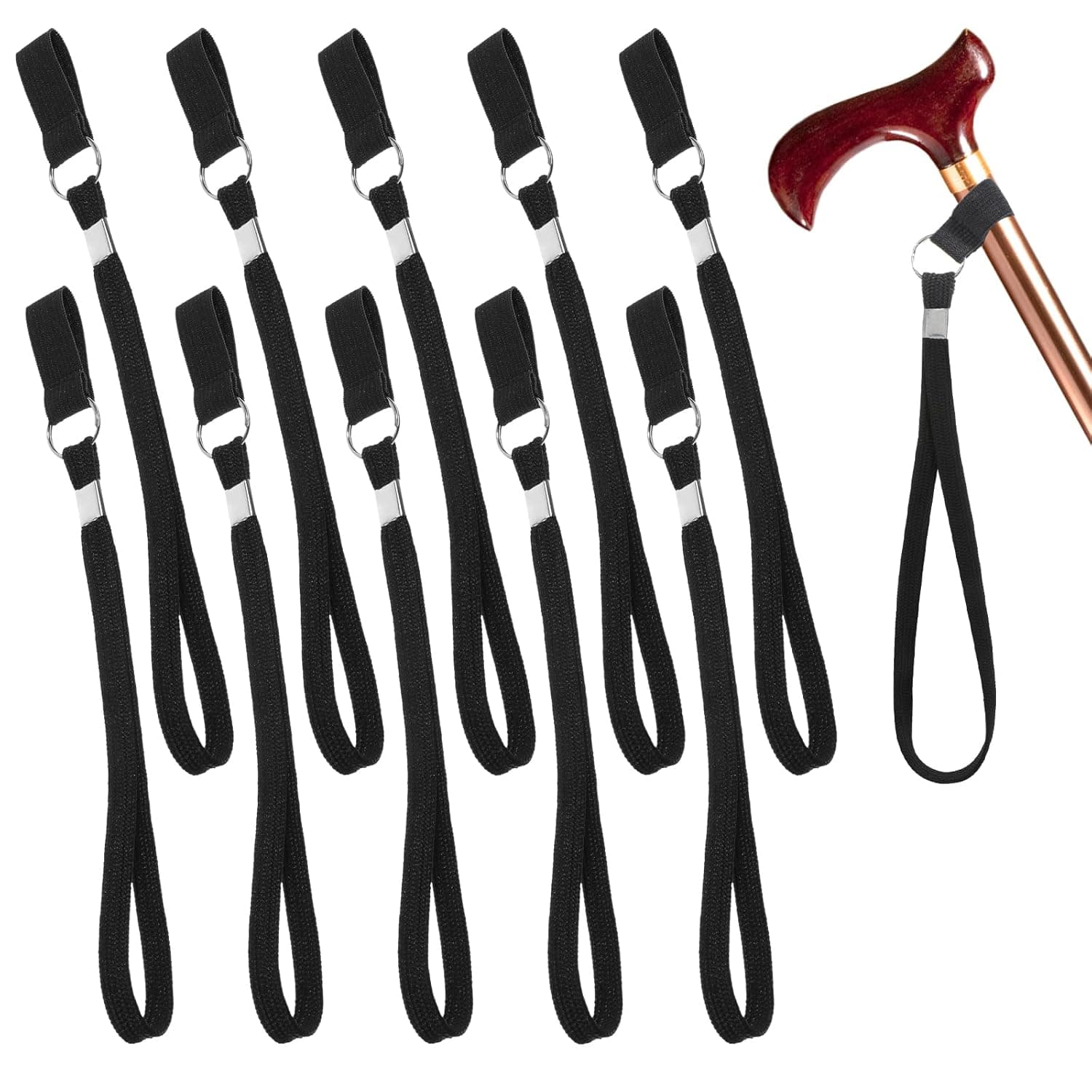 Amazon.com: Walking Stick Wrist Straps 10 PCS Walking Cane Wrist Strap ...