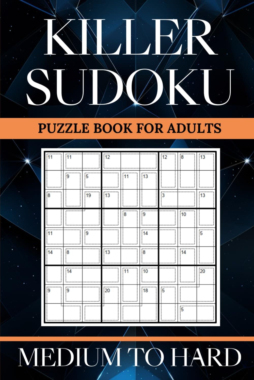 Killer Sudoku Puzzles Book by Djape