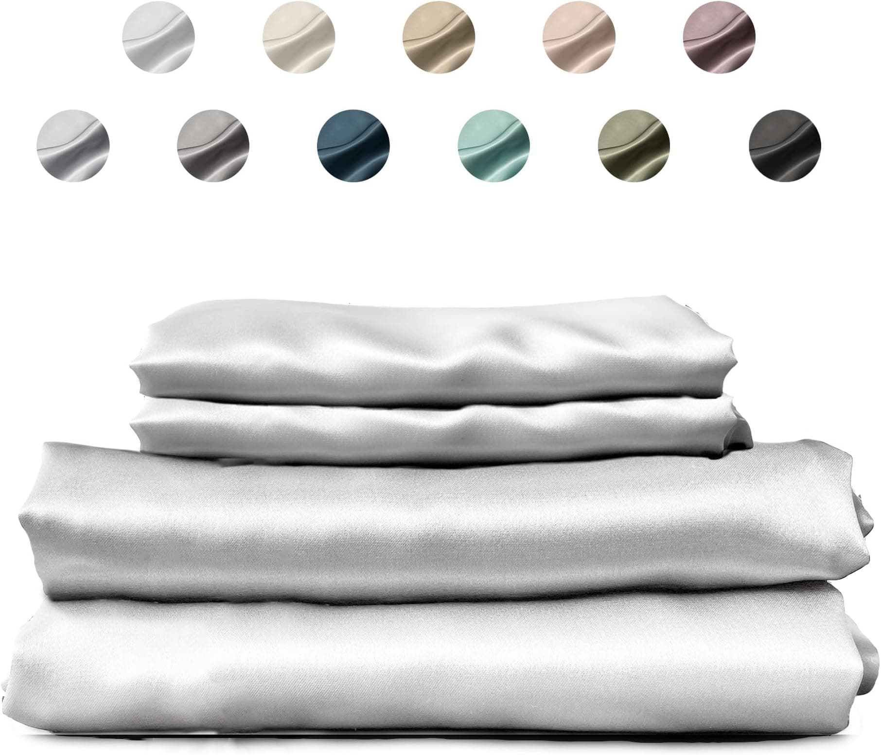 Silk & Snow Mulberry Silk Sheet Set