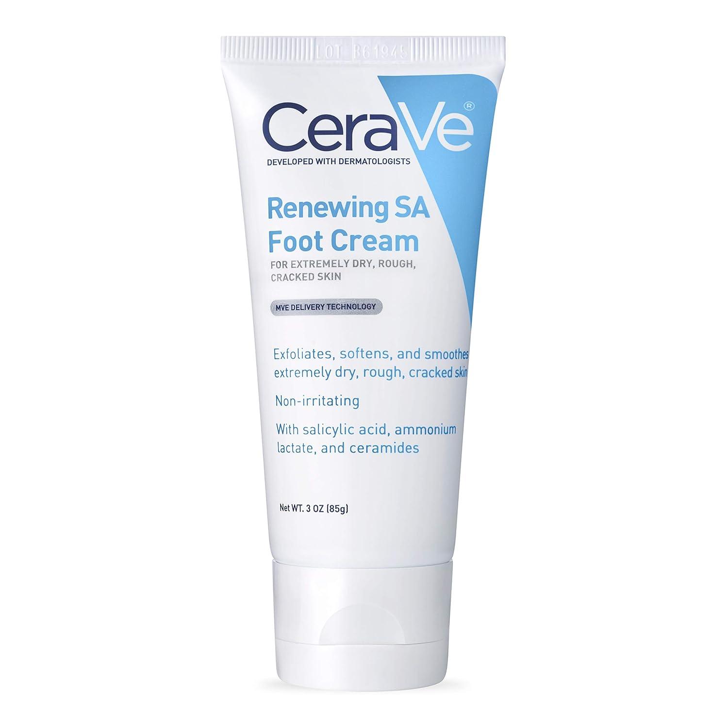 CeraVe Renewing System, Sa Renewing Foot Cream, 85g : Amazon.in: Health ...