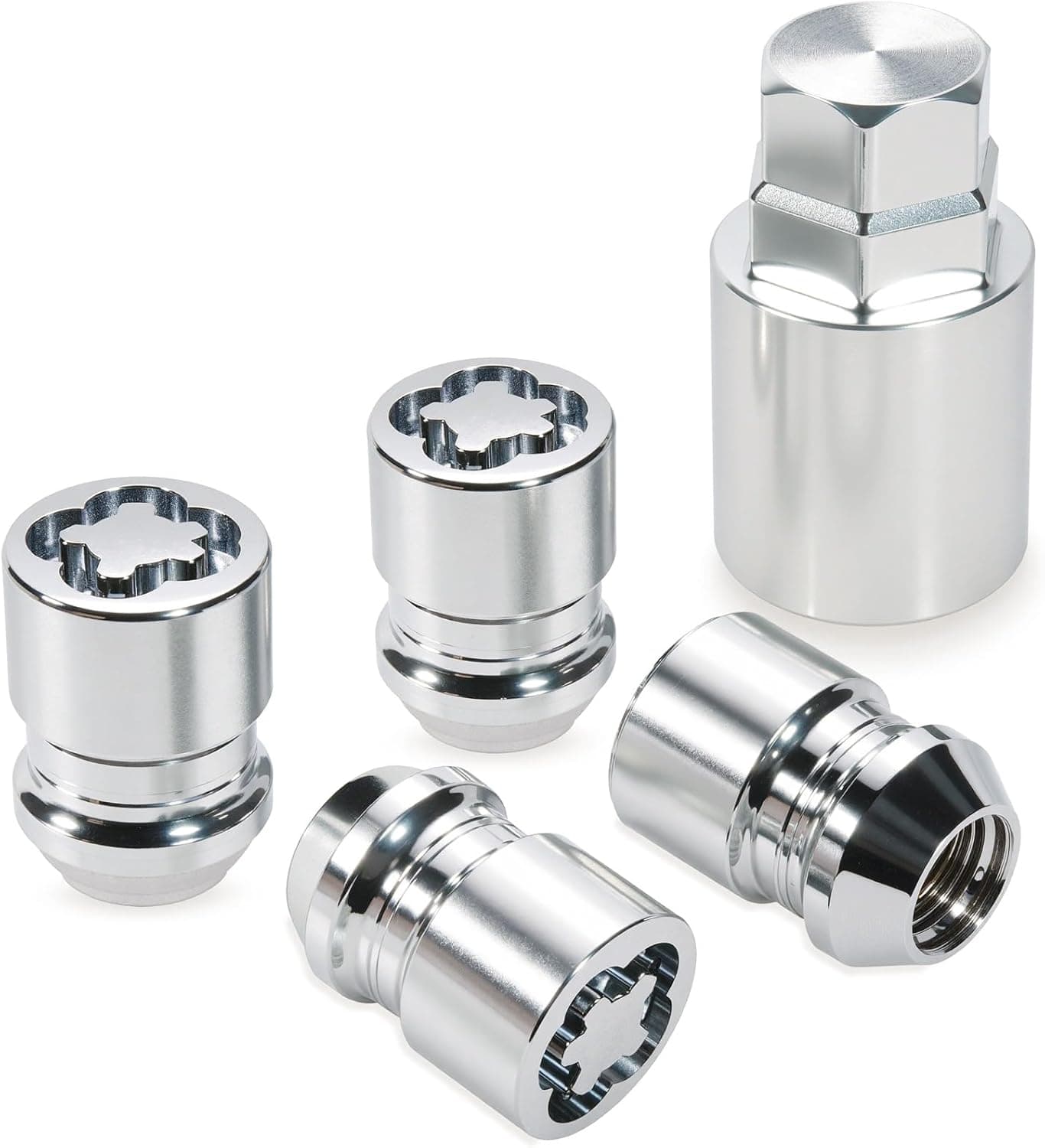 Wheel Locks | Wheel Locks Lug Nuts | M12 x 1.25 Locking Lug Nuts| Fit ...