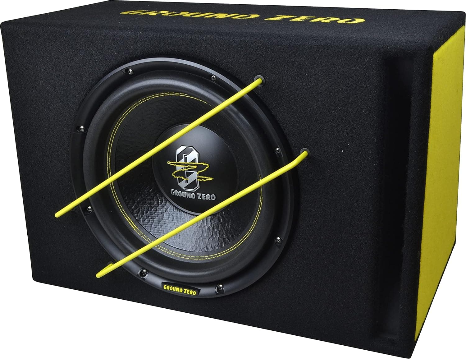 Ground Zero Subwoofer GZIB 3000XSPL in cassa reflex 1000 Watt box ...