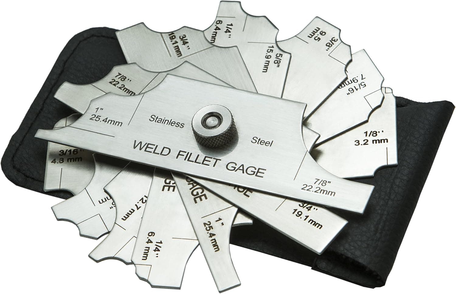Amazon.com: Ally Tools 7 Piece Fillet Welding Inspection Gauge Set ...