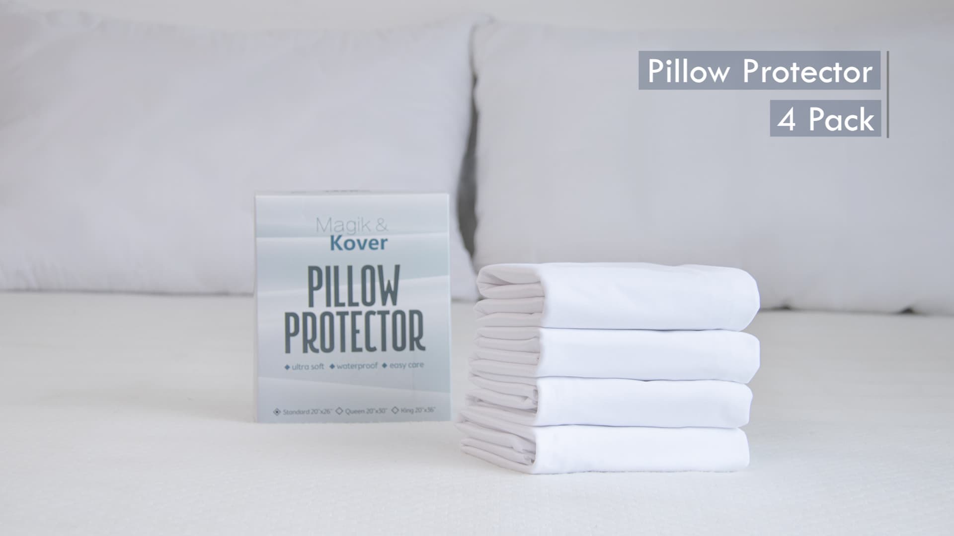 Medical Pillow McKesson [12 Count] Reusable Hospital Bed Pillows ...