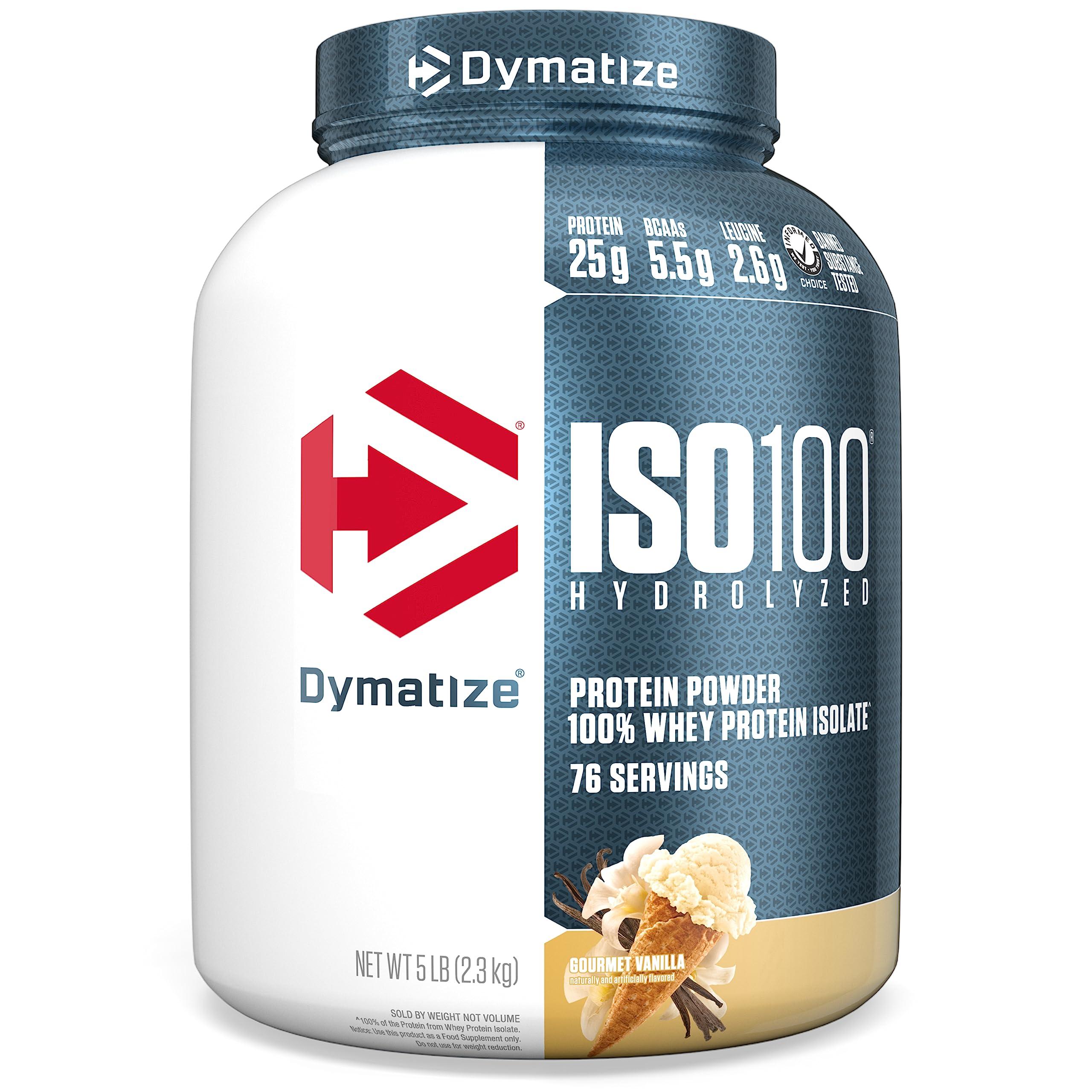 Poudre de Protéine Hydrolysée Dymatize ISO 100