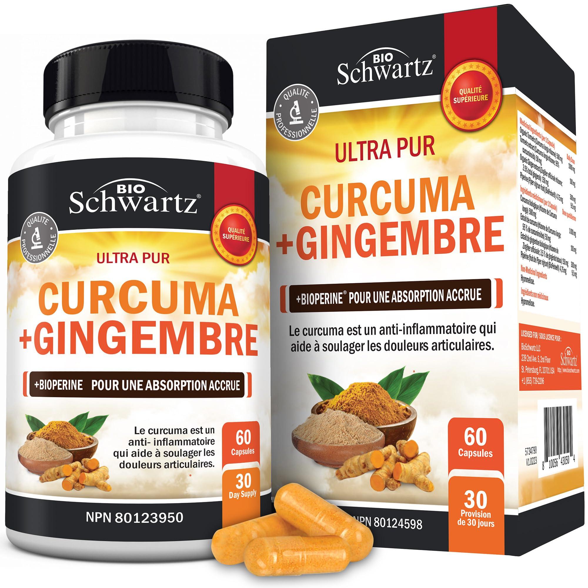 Organika Turmeric avec Bioperine