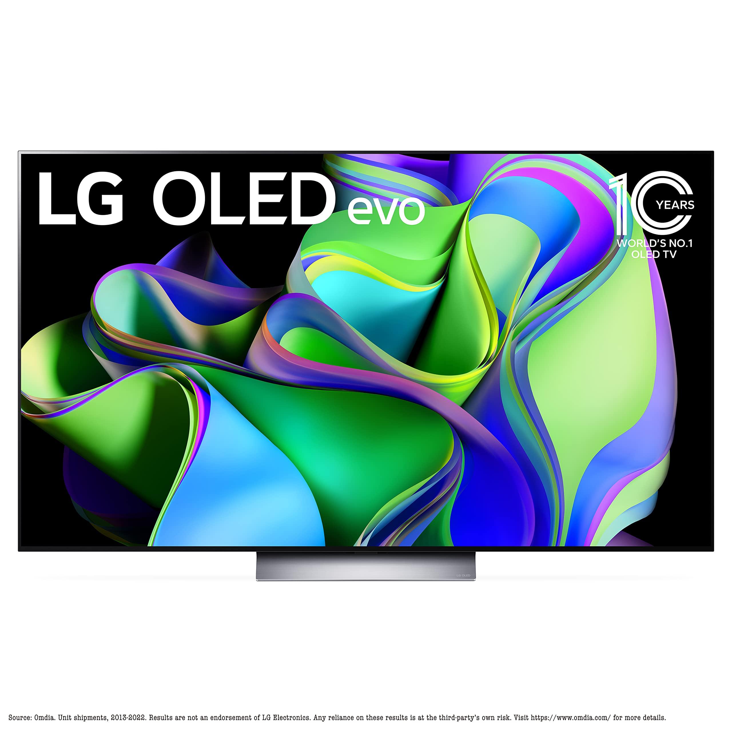 LG C3 Series 65-Inch Class OLED evo 4K Processor Smart Flat Screen TV ...