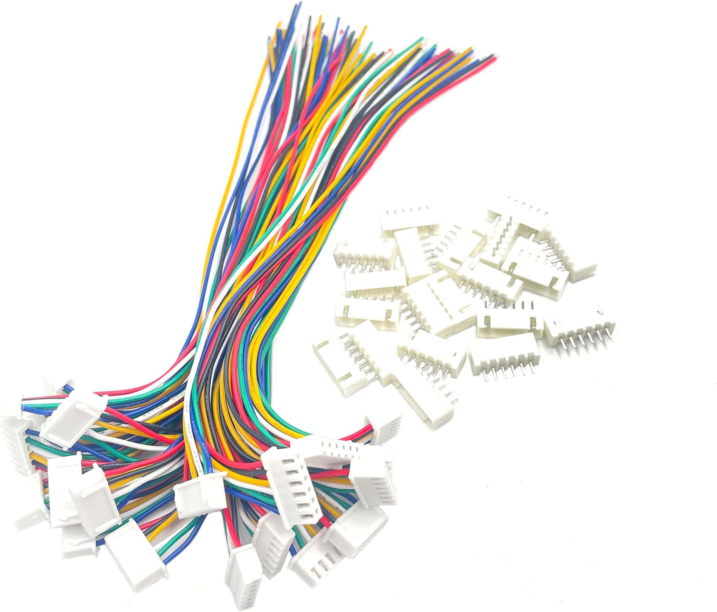 Amazon.com: 20 Pairs Mini Micro 5 Pin JST SH 1.0mm Cable Connector, JST ...