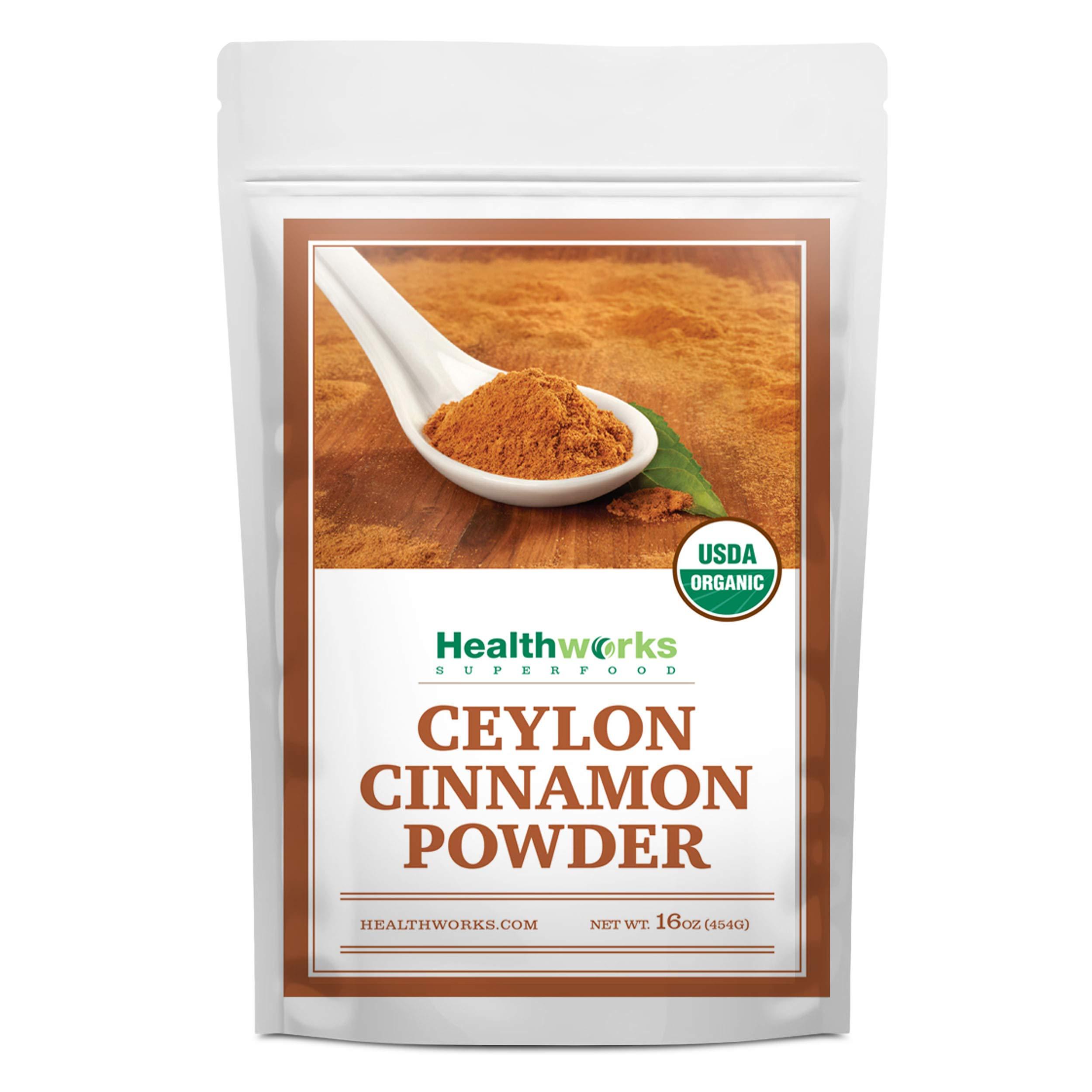 Healthworks Ceylon Cinnamon Organic 10oz