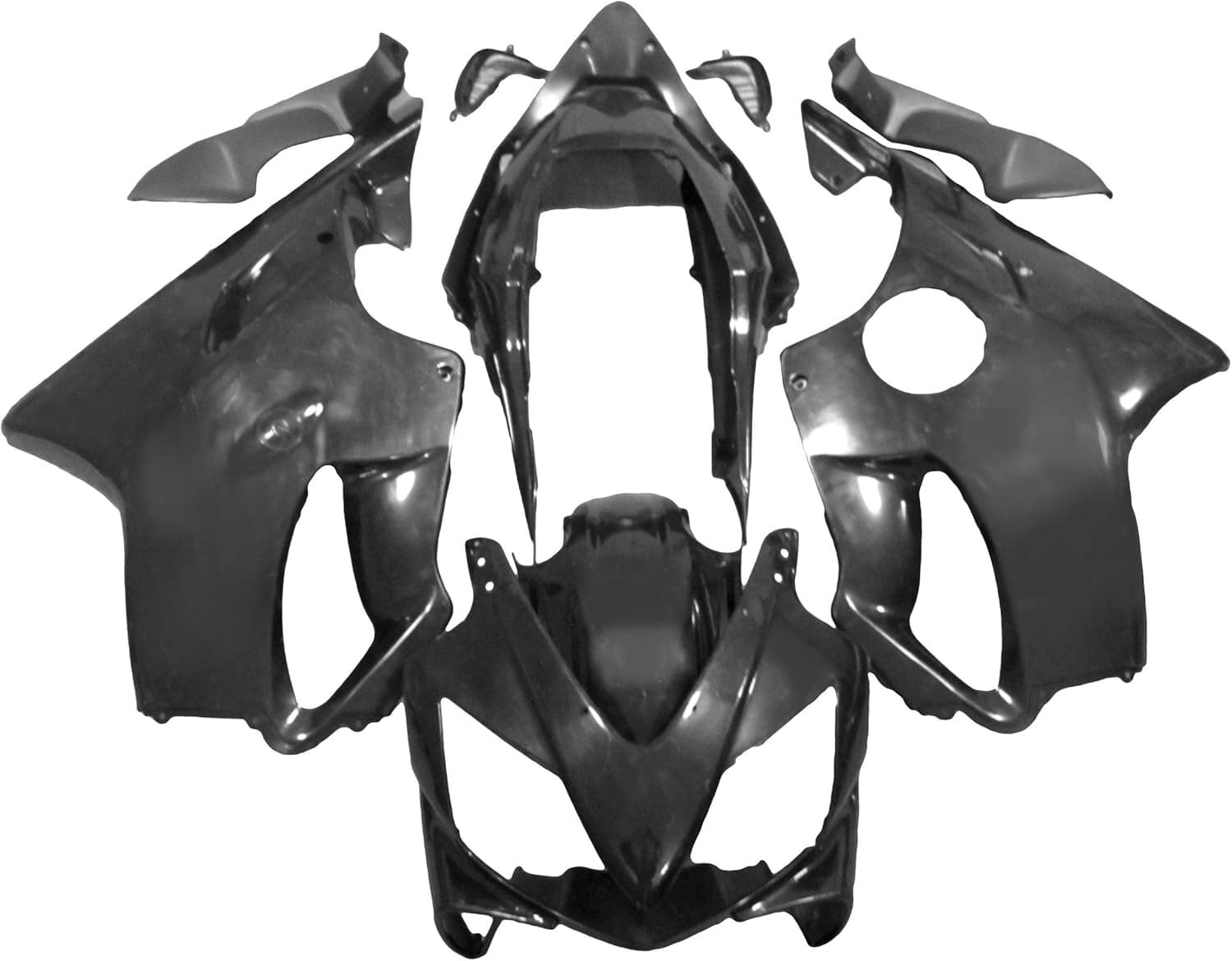 Yana Shiki BKH201UNP ABS Plastic Full Body Fairing Kit, Fairing Kits ...