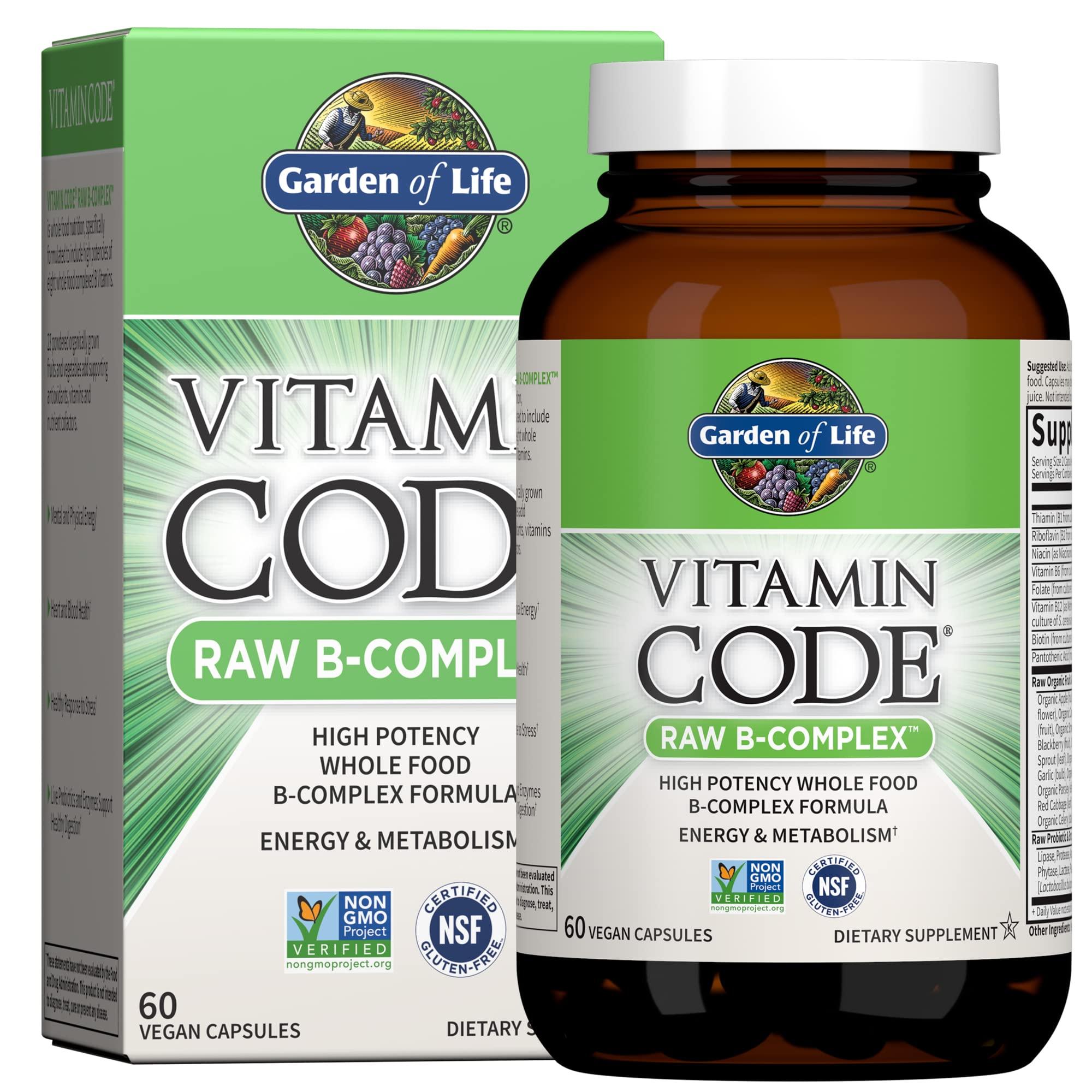 Garden of Life Vitamin Code RAW B-12 500 mcg Supplement