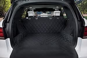 BarksBar Luxury Pet Cargo Cover & Liner For Dogs - 80 x 52 Black ...