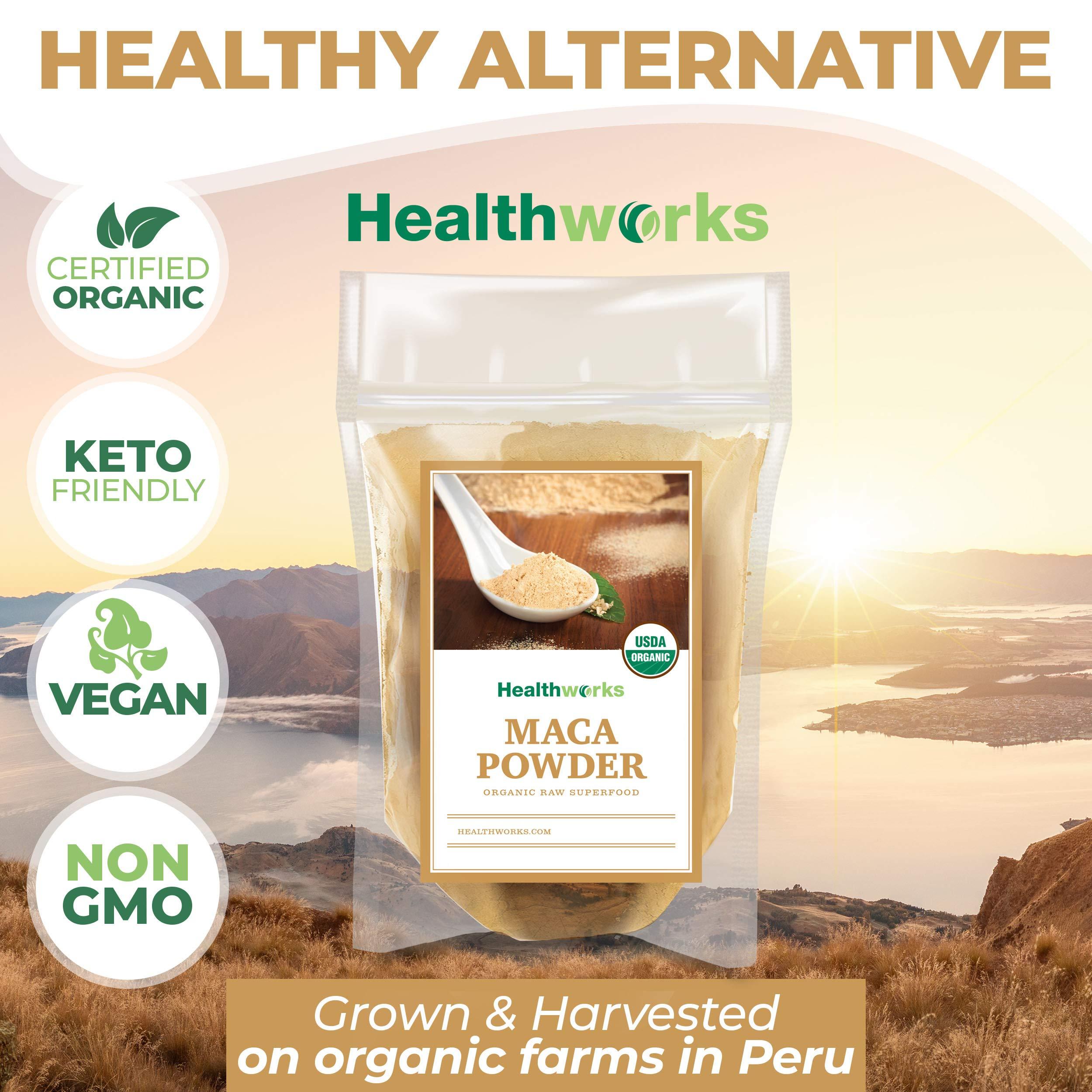 HealthWorks Organic Maca Powder