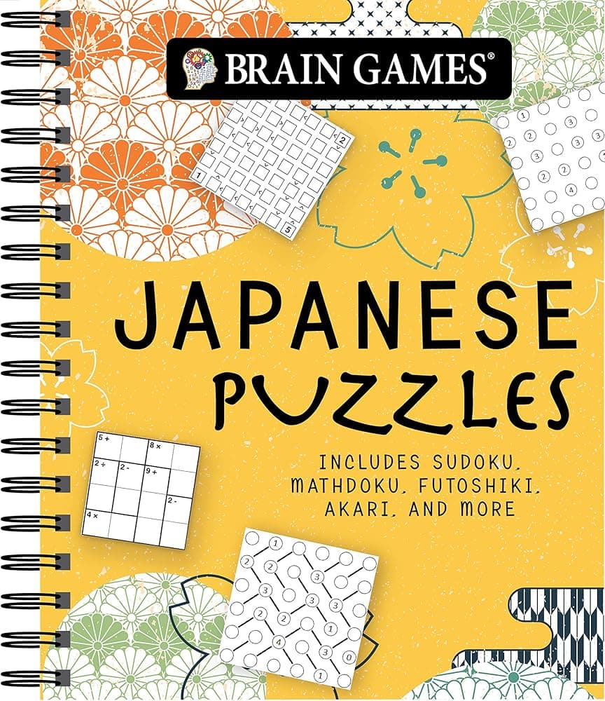 Brain Games - Japanese Puzzles: Includes Sudoku, Mathdoku ...