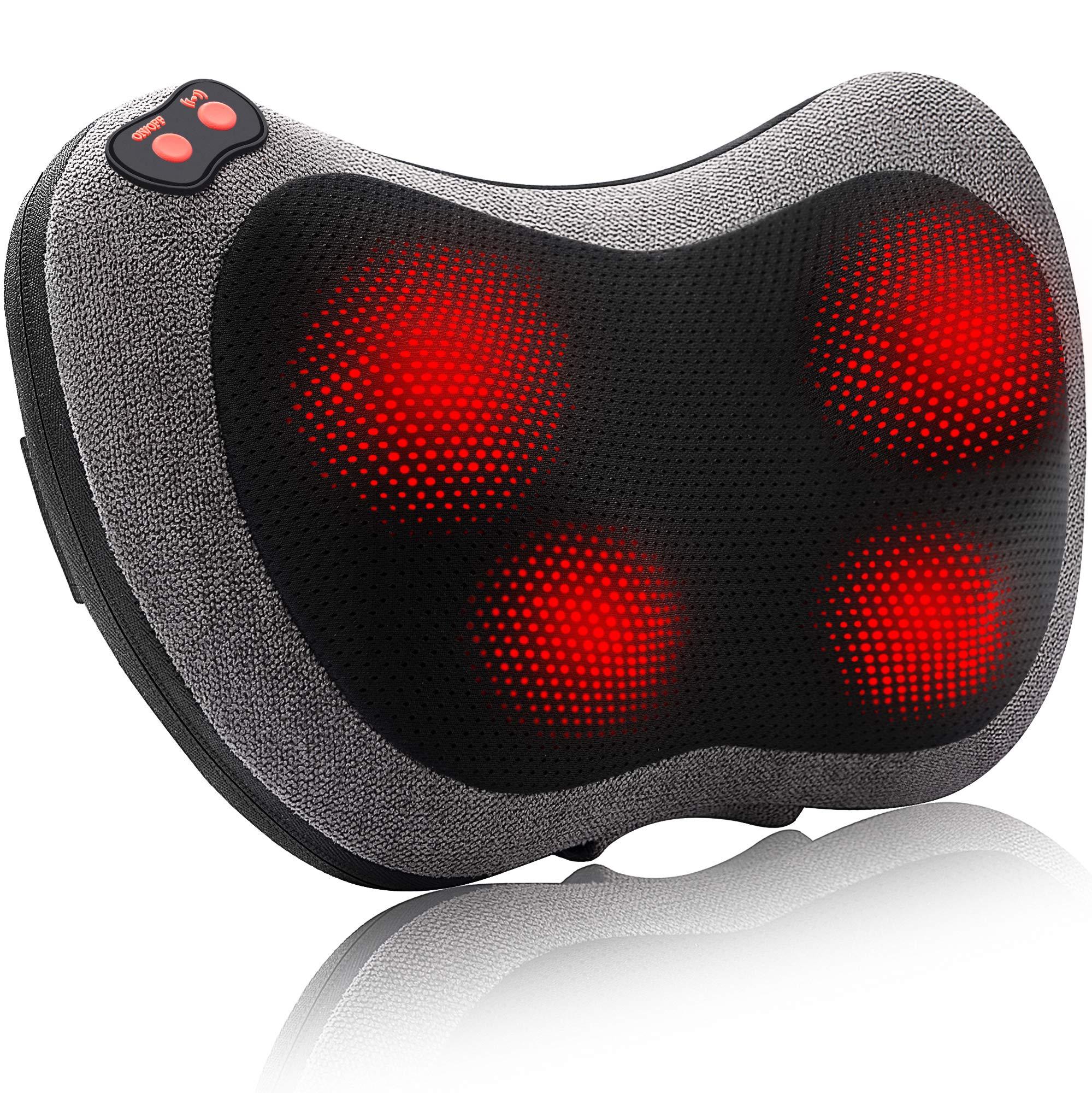 Papillon Back Massager with Heat,Shiatsu Back and Neck Massager with ...