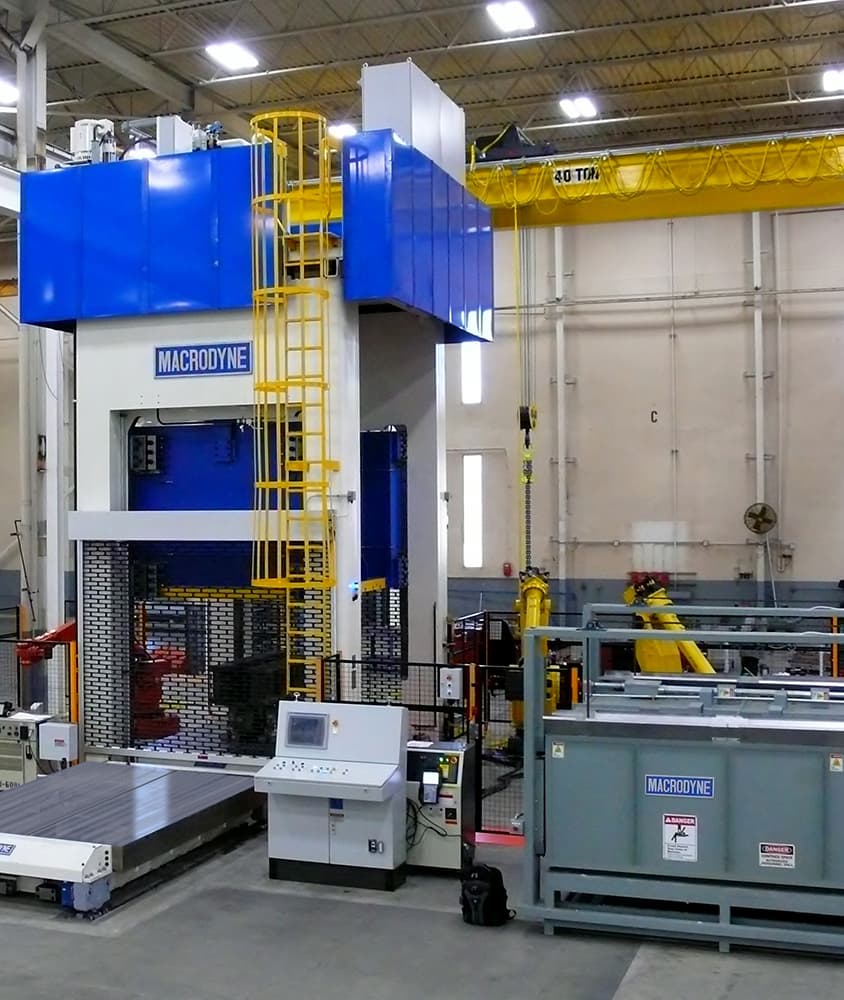 Hydraulic & Servo Stamping Presses | Macrodyne