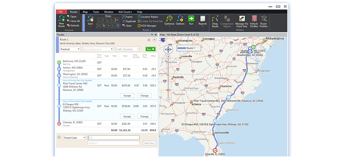 Transportation & Logistics Solutions | Trimble Maps