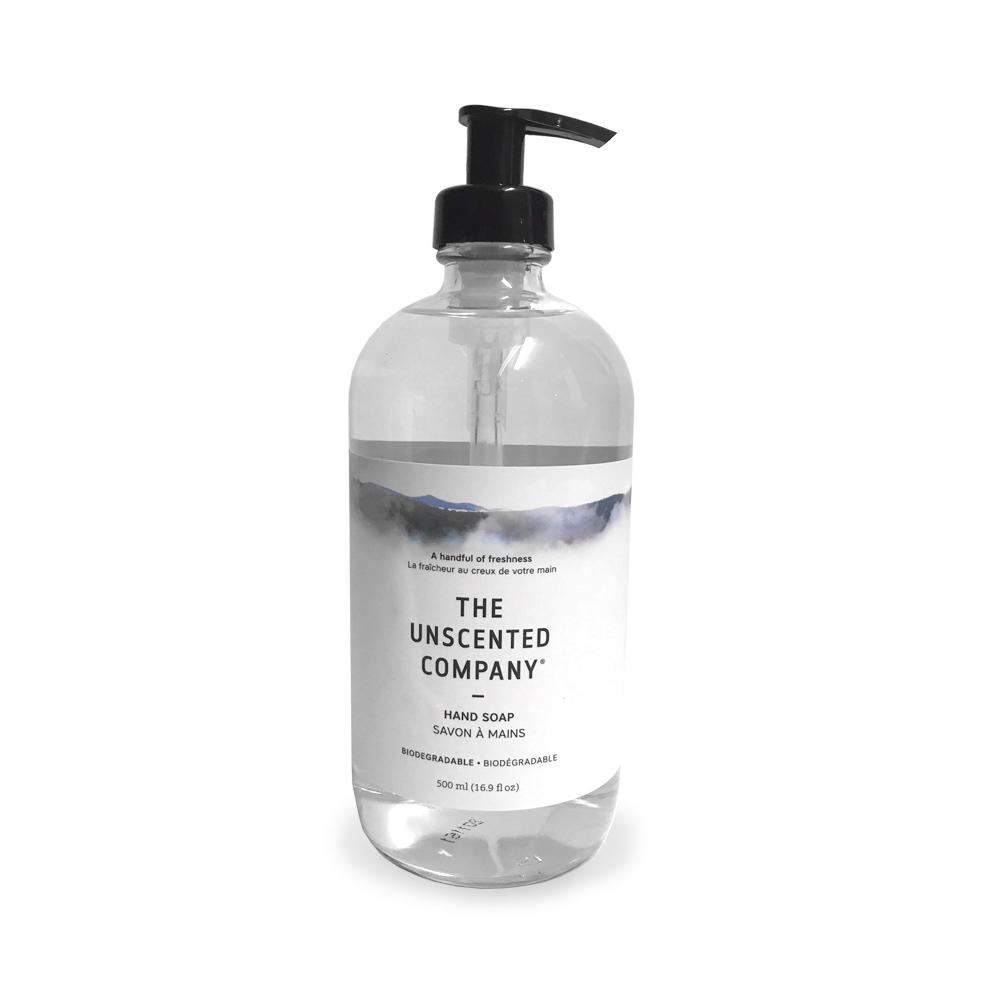 The Unscented Company Liquid Hand Soap (500ml) - Mckeen Metro Glebe