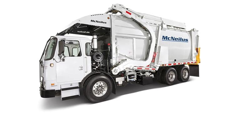 McNeilus Front Loader Garbage Trucks