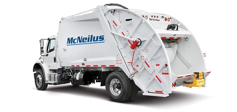 McNeilus Rear Loader Garbage Trucks