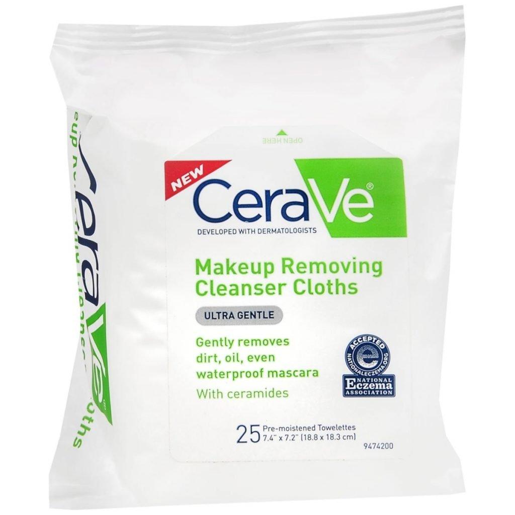 CeraVe Makeup Removing Cleanser Cloths Ultra Gentle – 25 EA – Medcare ...