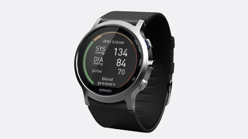 Omron Launches Heartguide Watchbased Wearable Bp Monitor