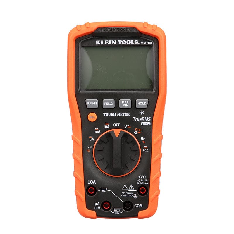 Digital Multimeter TRMS/Low Impedance, 1000V - MM700 | Klein Tools