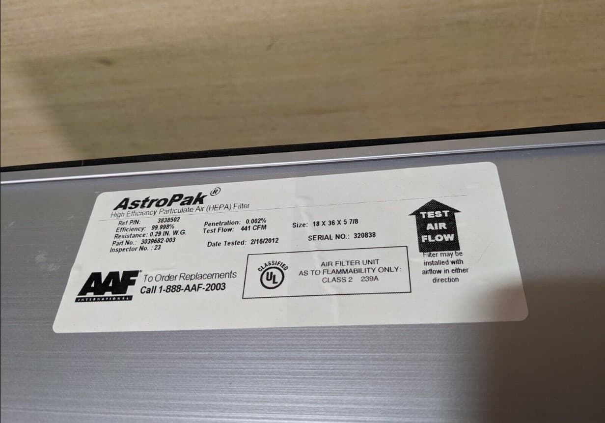 khung lọc hepa aaf astropak
