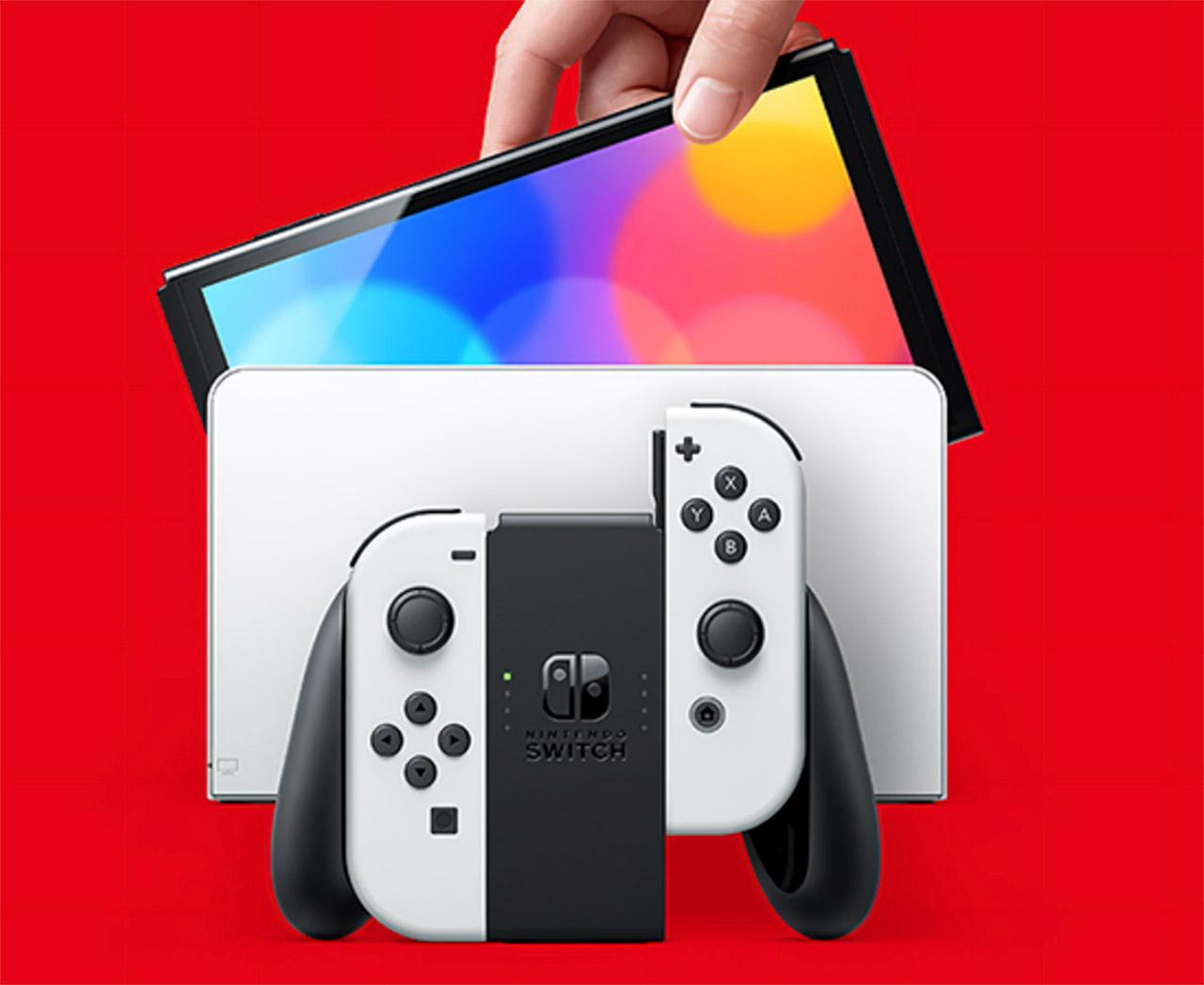 Nintendo Switch OLED Model with 7" Display Announced, Launches October ...