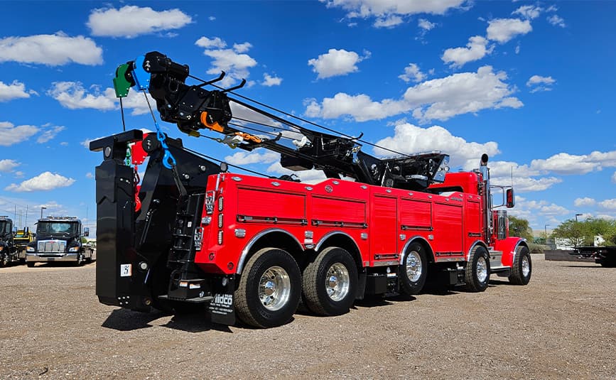 Peterbilt 389 Jerr-Dan 50/60 Ton Rotator - Cummins X15, JFB Gold