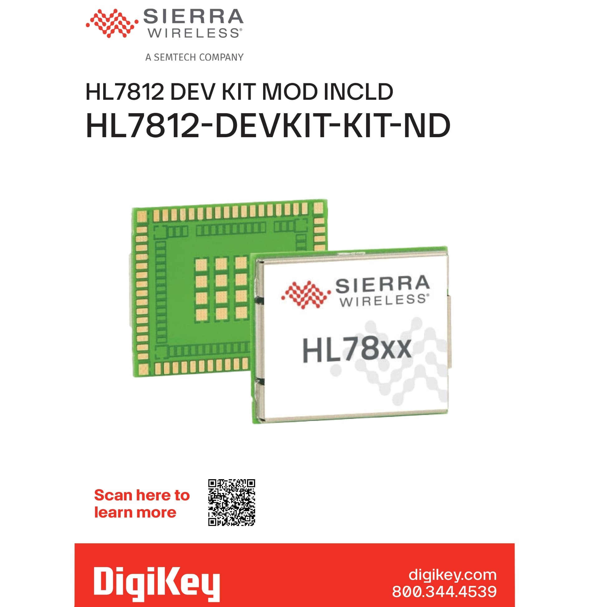 HL7812-DEVKIT Sierra Wireless | Development Boards, Kits, Programmers ...