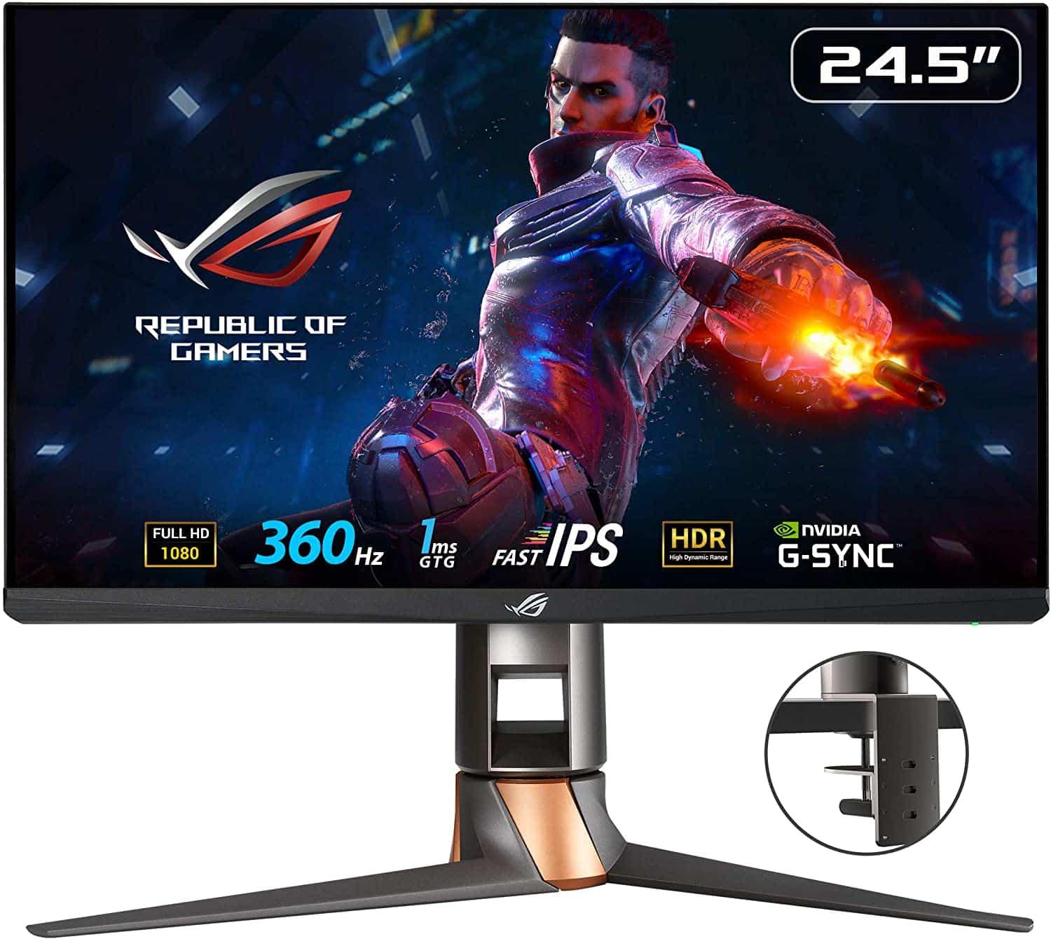 Asus ROG Swift PG259QNR Review – Premium 360Hz Competitive Gaming Monitor