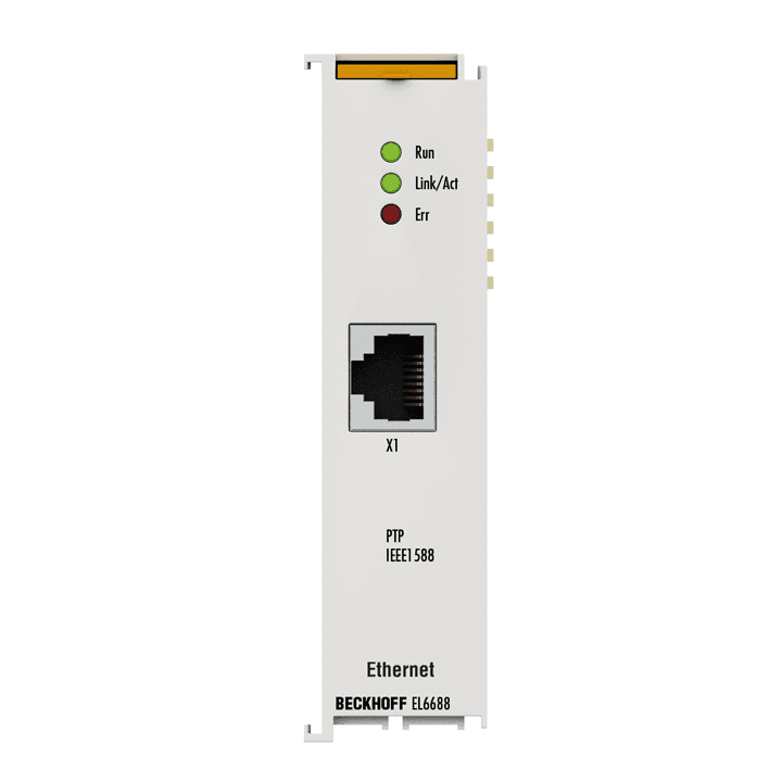 EL6688 | EtherCAT Terminal, 1-port communication interface, IEEE 1588 ...