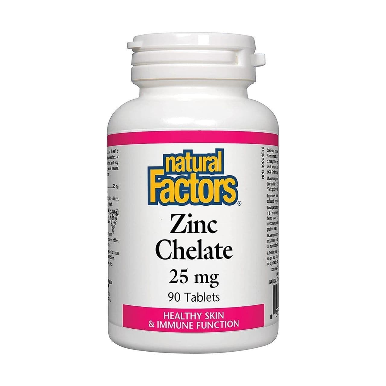 Купить Natural Factors Zinc Chelated 25мг 90 таблеток 587711435 в ...