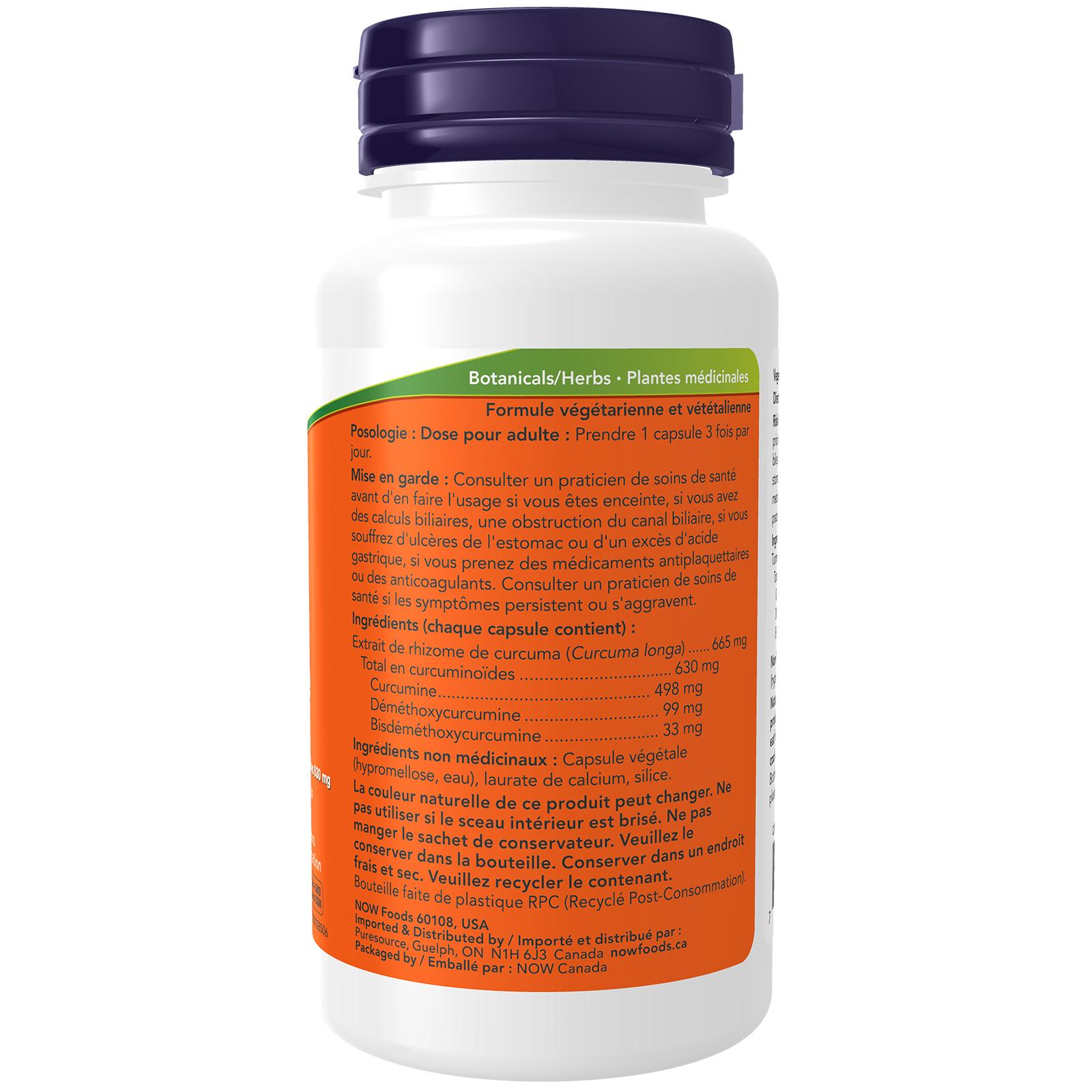 NOW Foods Curcumin Complex with MSM